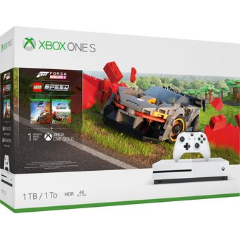  Игровая консоль MICROSOFT Xbox One S 1Tb Forza Horizon 4 + LEGO Speed Champions 