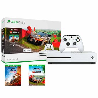  Игровая консоль MICROSOFT Xbox One S 1Tb Forza Horizon 4 + LEGO Speed Champions 