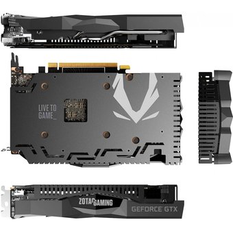 Видеокарта Zotac GAMING GeForce RTX 2060 SUPER AMP (ZT-T20610D-10P) 