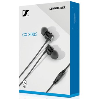  Наушники Sennheiser CX 300S 1.2м черный 