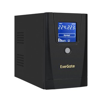  ИБП ExeGate EX292770RUS SpecialPro Smart LLB-650.LCD.AVR.1SH.2C13.RJ.USB Black 