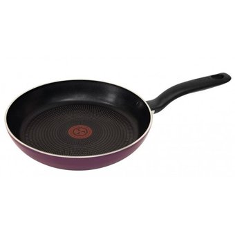  Сковорода TEFAL 04166924 Cook Right 24 см с крышкой 