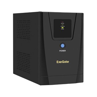  ИБП ExeGate EP285489RUS SpecialPro UNB-1200.LED.AVR.C13.RJ Black 