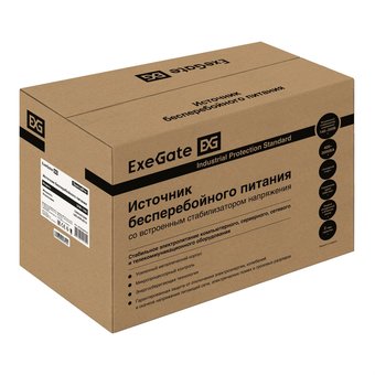  ИБП ExeGate EP285489RUS SpecialPro UNB-1200.LED.AVR.C13.RJ Black 