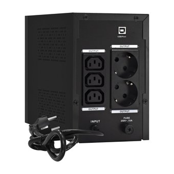  ИБП ExeGate EX292796RUS SpecialPro Smart LLB-1200.LCD.AVR.2SH.3C13.USB Black 