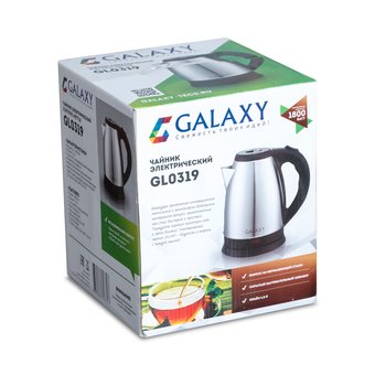  Чайник GALAXY GL0319 белый 