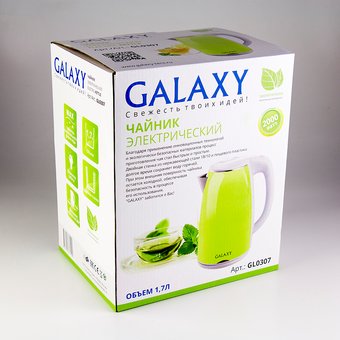  Чайник GALAXY GL0307 зелёный 