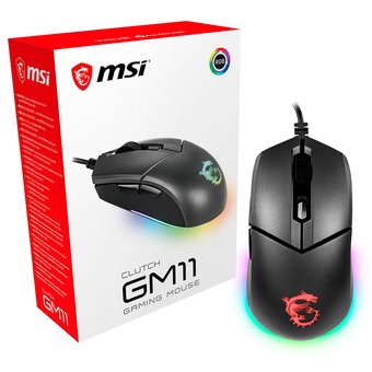  Мышь MSI Clutch GM11 черный 