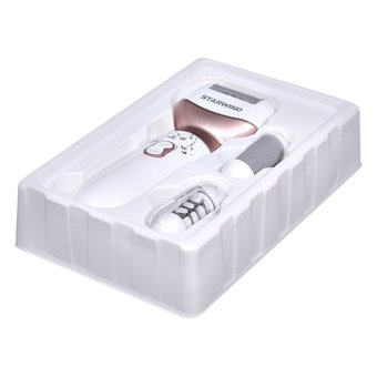  Пилка роликовая Starwind SFB2102 белый/розовый 