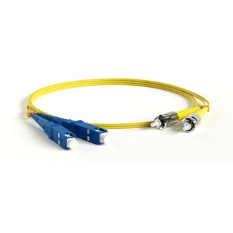  Патч-корд Hyperline FC-D2-9-FC/­UR-FC/­UR-H-2M-LSZH-YL SM 9/­125 (OS2), FC/­UPC-FC/­UPC, 2.0 мм, duplex, LSZH, 2 м 
