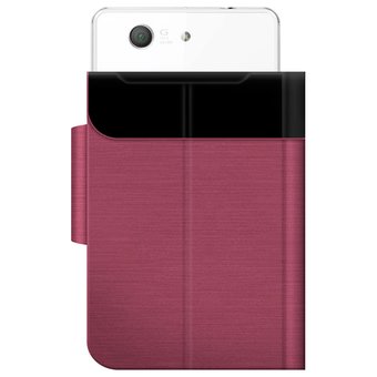  Чехол Deppa -подставка для смартфонов Wallet Fold S 3.5''-4.3'', красный 