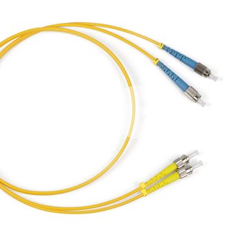  Патч-корд Hyperline FC-D2-9-FC/­UR-FC/­UR-H-2M-LSZH-YL SM 9/­125 (OS2), FC/­UPC-FC/­UPC, 2.0 мм, duplex, LSZH, 2 м 