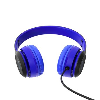  УЦ Наушники полноразмерные Borofone BO5 Star (blue) (ПУ) 