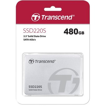  SSD 2.5" 480GB SATA3 Transcend SSD220S (TS480GSSD220S) 
