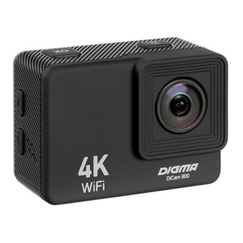  Экшн-камера Digma DiCam 800 черный 