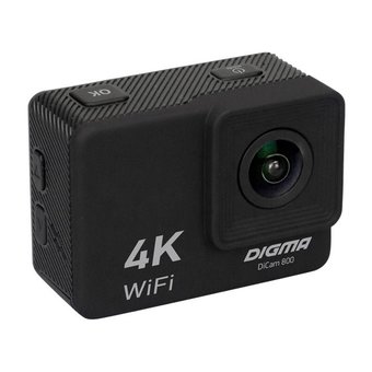  Экшн-камера Digma DiCam 800 черный 