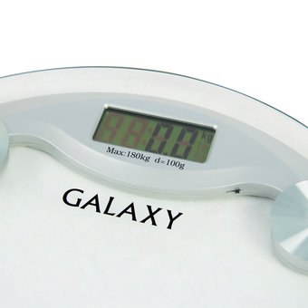  Весы напольные Galaxy GL4804, прозрачный 