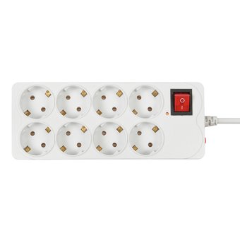  Сетевой фильтр Buro 800SH-3-W 3м (8 розеток) белый 