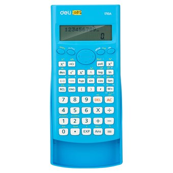  Калькулятор научный Deli E1710A/BLU синий 