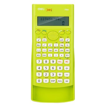  Калькулятор научный Deli E1710A/GRN зеленый 