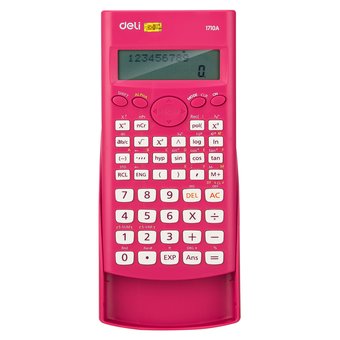  Калькулятор научный Deli E1710A/RED красный 