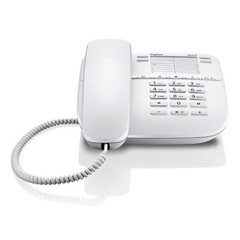  Телефон проводной Gigaset DA410 белый 