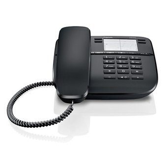  Телефон проводной Gigaset DA410 черный 