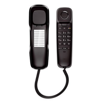  Телефон проводной Gigaset DA210 черный 