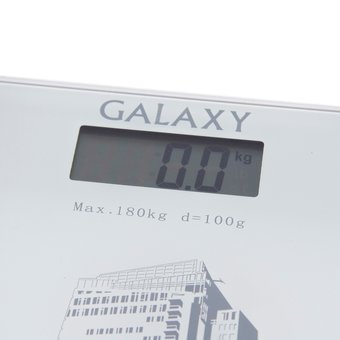  Весы Galaxy GL4803 белый/рисунок 