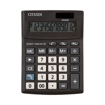  Калькулятор настольный Citizen CMB801BK черный 