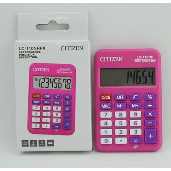  Калькулятор карманный Citizen Cool4School LC110NRPK розовый 