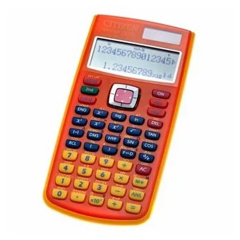  Калькулятор научный Citizen SR-270ХLOLORCFS оранжевый 