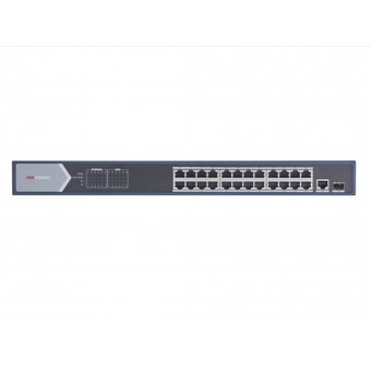  Коммутатор Hikvision DS-3E0526P-E/M черный 