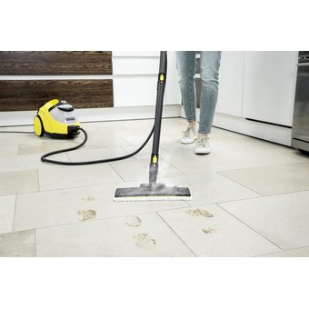  Пароочиститель напольный Karcher EasyFix SC 5 (1.512-530) Iron желтый/черный 