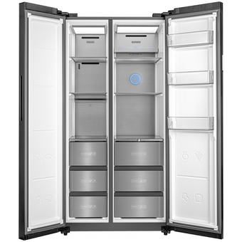  Холодильник Weissgauff WSBS 590 BeG NoFrost Inverter Premium 