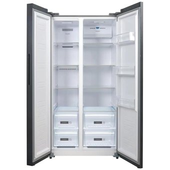  Холодильник Weissgauff WSBS 600 BG NoFrost Inverter 