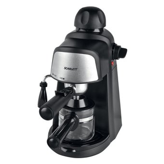  Кофеварка эспрессо Scarlett SC-037 черный 