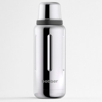  Термос Bobber Flask-1000 (FLASK-1000/GLOSSY) 1л. серебристый 