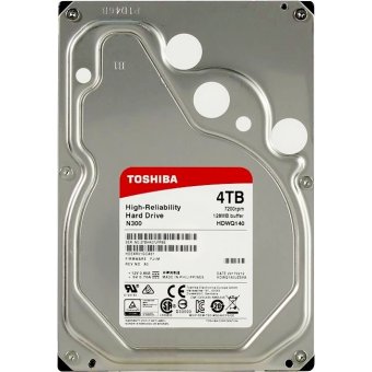  HDD Toshiba Sata3 4Tb HDWQ140UZSVA NAS N300 (7200rpm) 128Mb 3.5" Bulk 