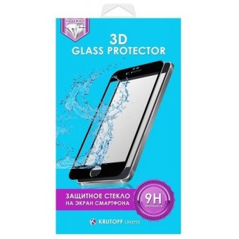 Стекло защитное 3D Krutoff Group для Samsung Galaxy A3 2017 (SM-A320F) white 