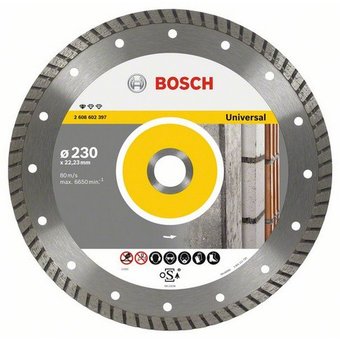  Алмазный диск универсальный Bosch Standard for Universal Turbo (2608602397) 