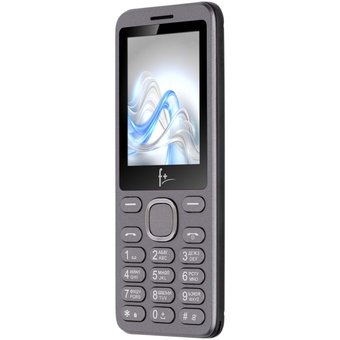  Мобильный телефон F+ S240 Dark Grey 