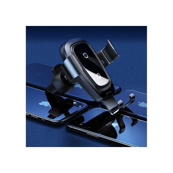  Автомобильный держатель Baseus Metal Wireless Charger Gravity Car Mount（Air Outlet Version）WXYL-B0A черный 