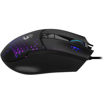  Мышь A4Tech Bloody L65 Max черный/фиолетовый 