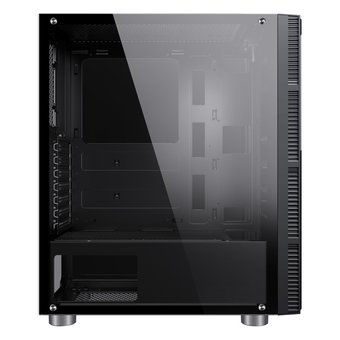 Корпус Accord 3407 (ACC-3407) черный без БП ATX 8x120mm 2xUSB2.0 1xUSB3.0 audio bott PSU 