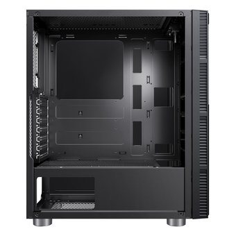  Корпус Accord 3407 (ACC-3407) черный без БП ATX 8x120mm 2xUSB2.0 1xUSB3.0 audio bott PSU 