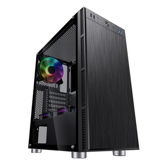  Корпус Accord 3407 (ACC-3407) черный без БП ATX 8x120mm 2xUSB2.0 1xUSB3.0 audio bott PSU 