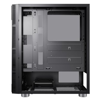  Корпус Accord 3407 (ACC-3407) черный без БП ATX 8x120mm 2xUSB2.0 1xUSB3.0 audio bott PSU 