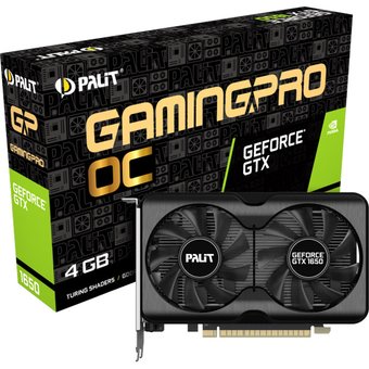  Видеокарта Palit GTX1650 GP OC 4G (NE61650S1BG1-1175A) 