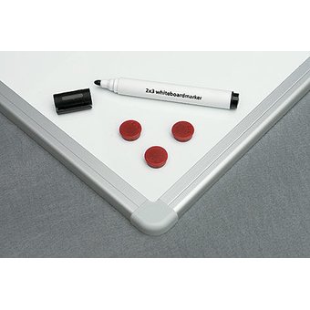  Демонстрационная доска 2X3 TSA1218 магнитно-маркерная лак 120x180см алюм рама 